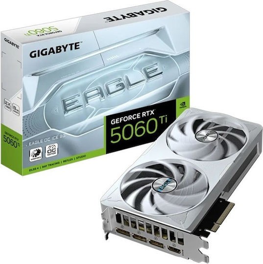 VGA Gigabyte GeForce® RTX 5060 TI 8GB EAGLE OC ICE